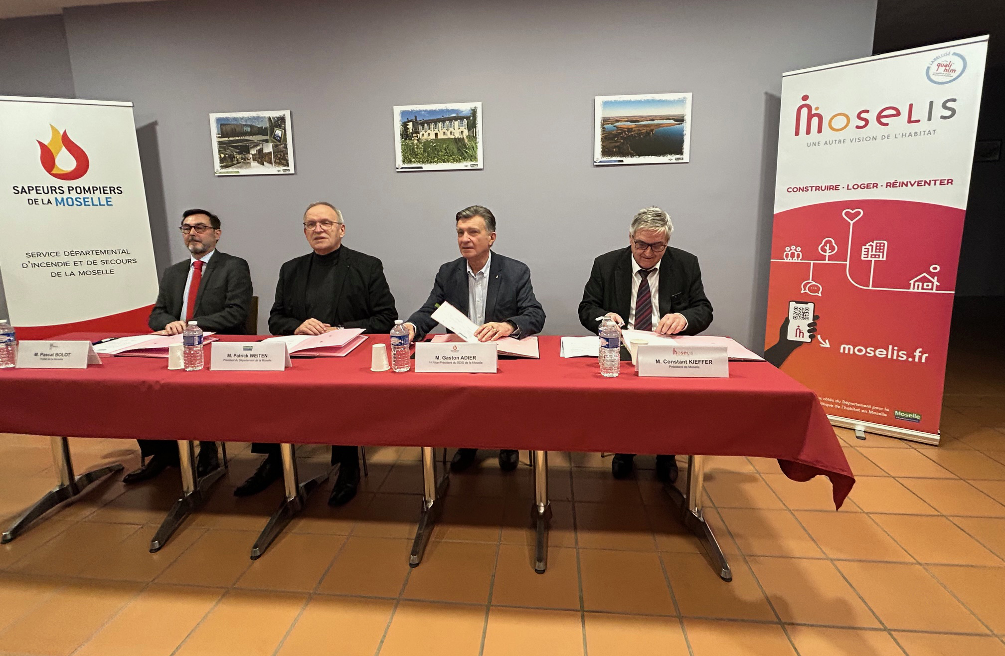 Moselle : une convention pour faciliter le logement des sapeurs-pompiers volontaires