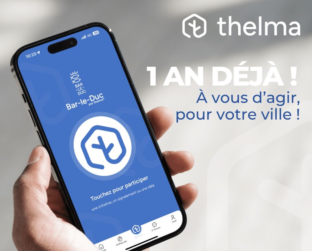 Bar-le-Duc accélère sa transition numérique avec l’application Thelma