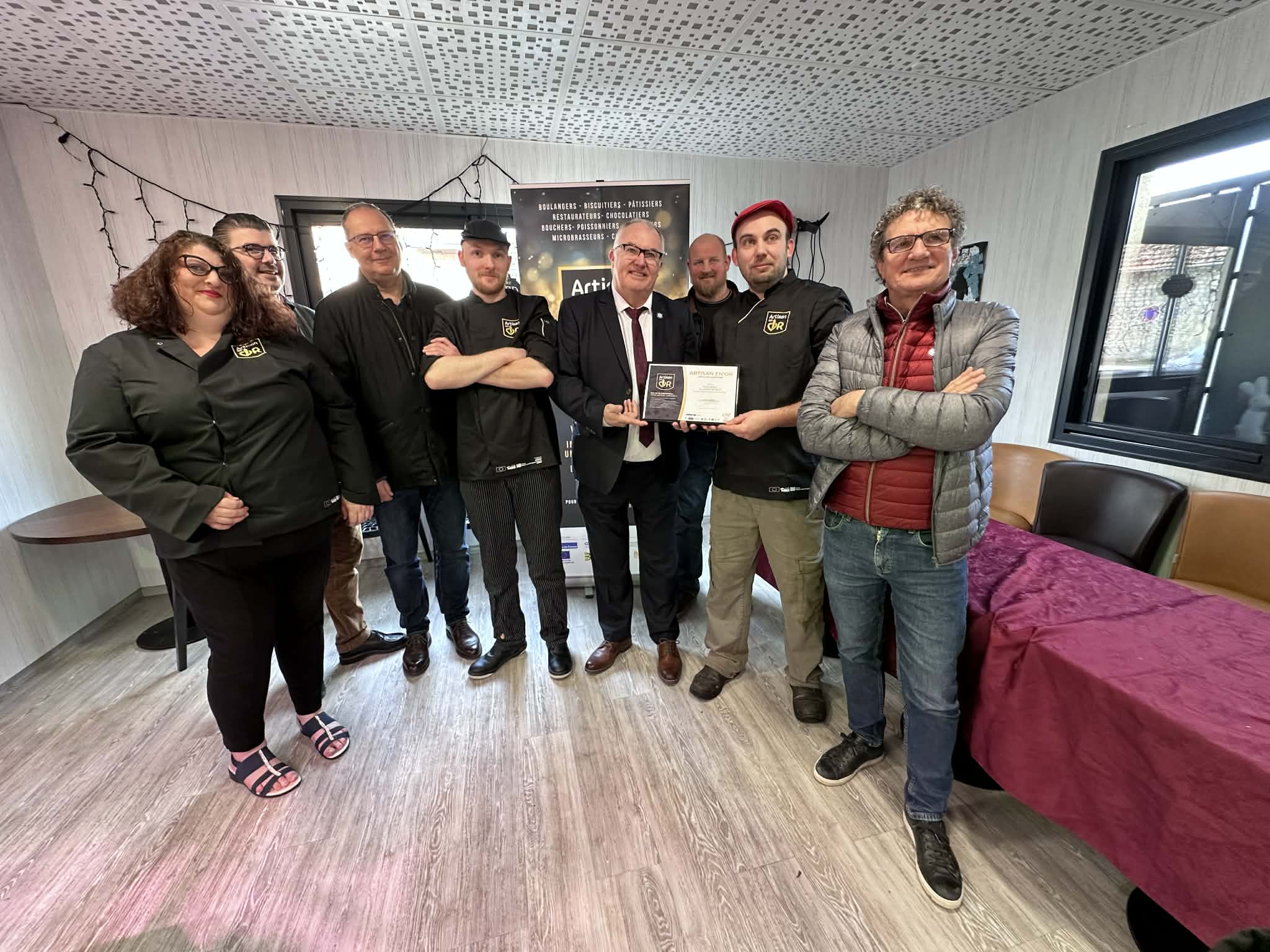 Villeneuve-sur-Aisne : La boucherie de Paul Lamotte certifiée Artisan en or