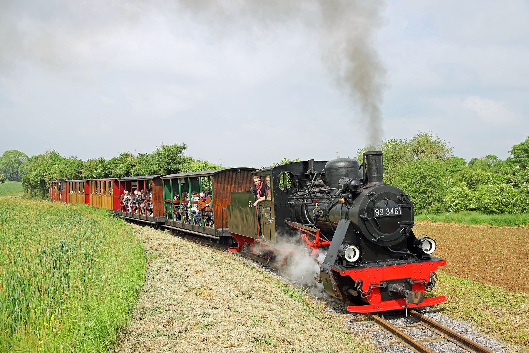 Le P'tit train qui sillonne la Haute Somme