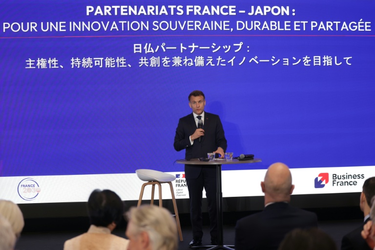 Macron vante à Tokyo la 