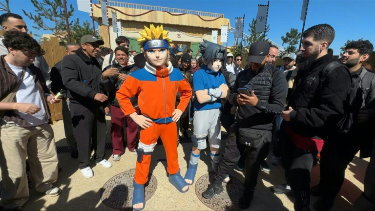 Le parc d'attraction Spirou s'ouvre à l'univers du manga Naruto