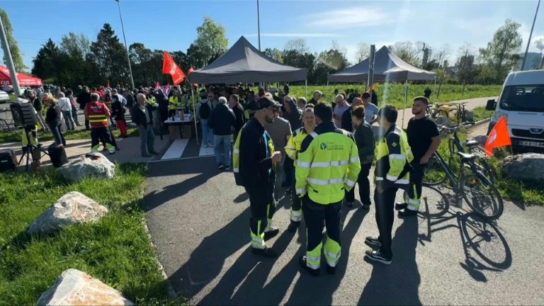 Fibre Excellence: à Saint-Gaudens, salariés et élus ne veulent 