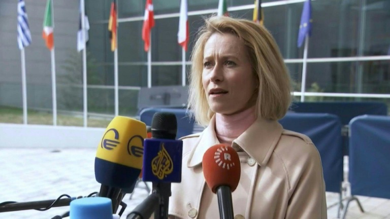 Prêt à l'Ukraine de 90 milliards d'euros: Kallas s'attend à des 