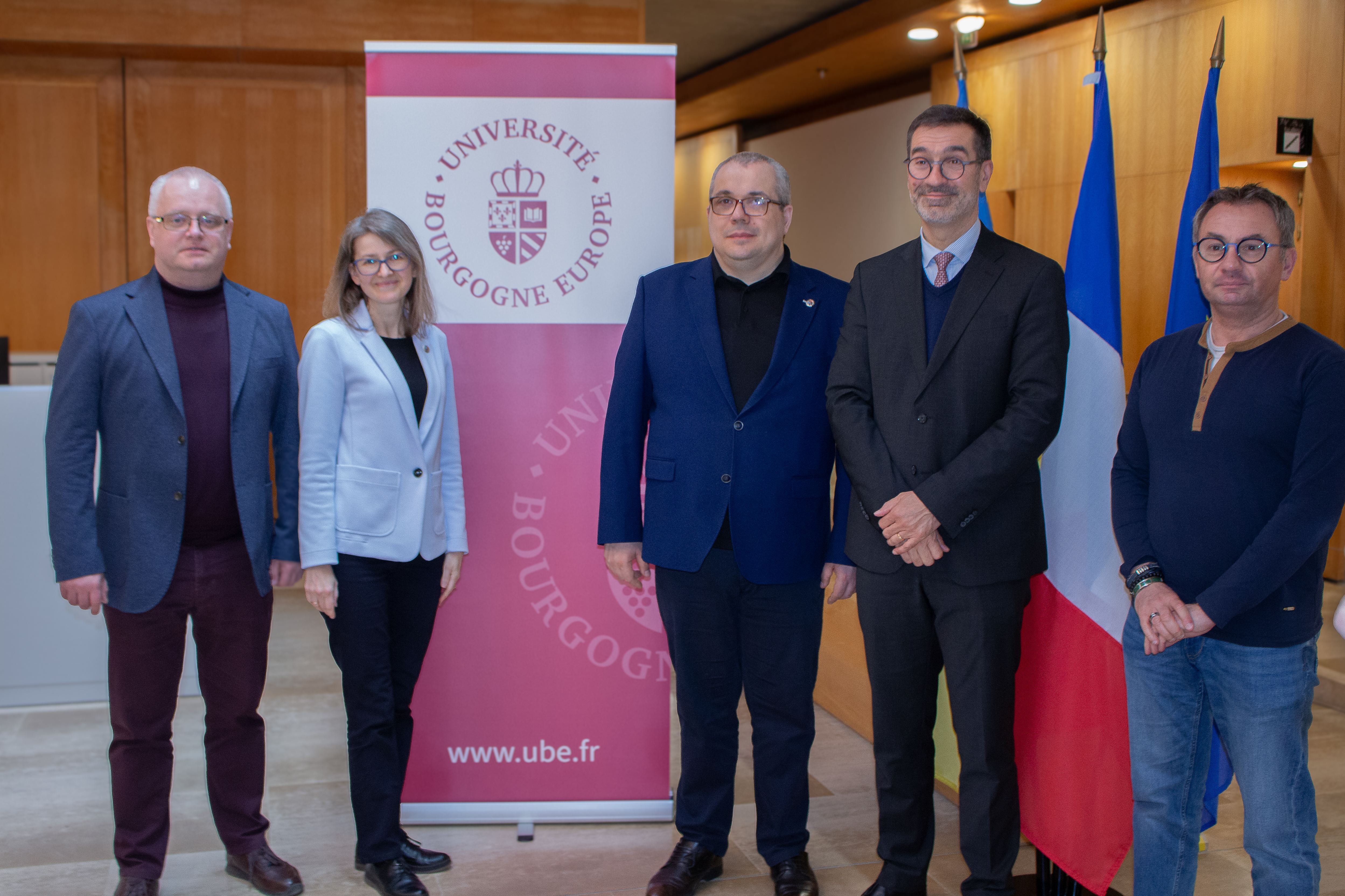 Coopération universitaire : une délégation ukrainienne accueillie à l’UBE