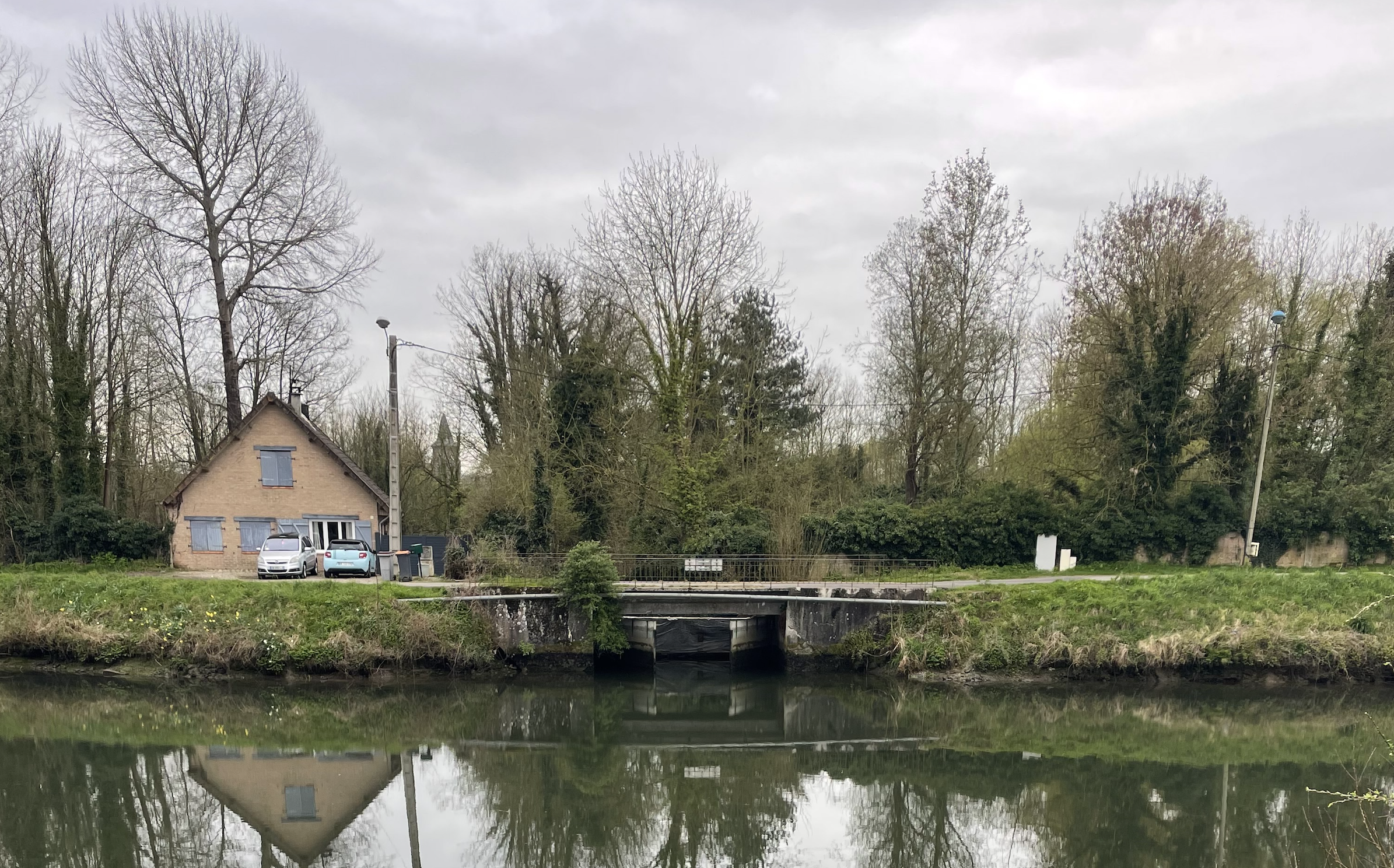 Travaux de prévention des inondations à Abbeville