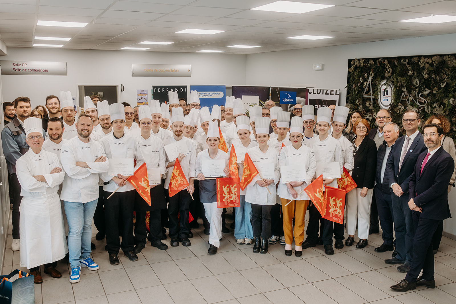 Masterclass Ferrandi Paris : trente apprentis normands diplômés