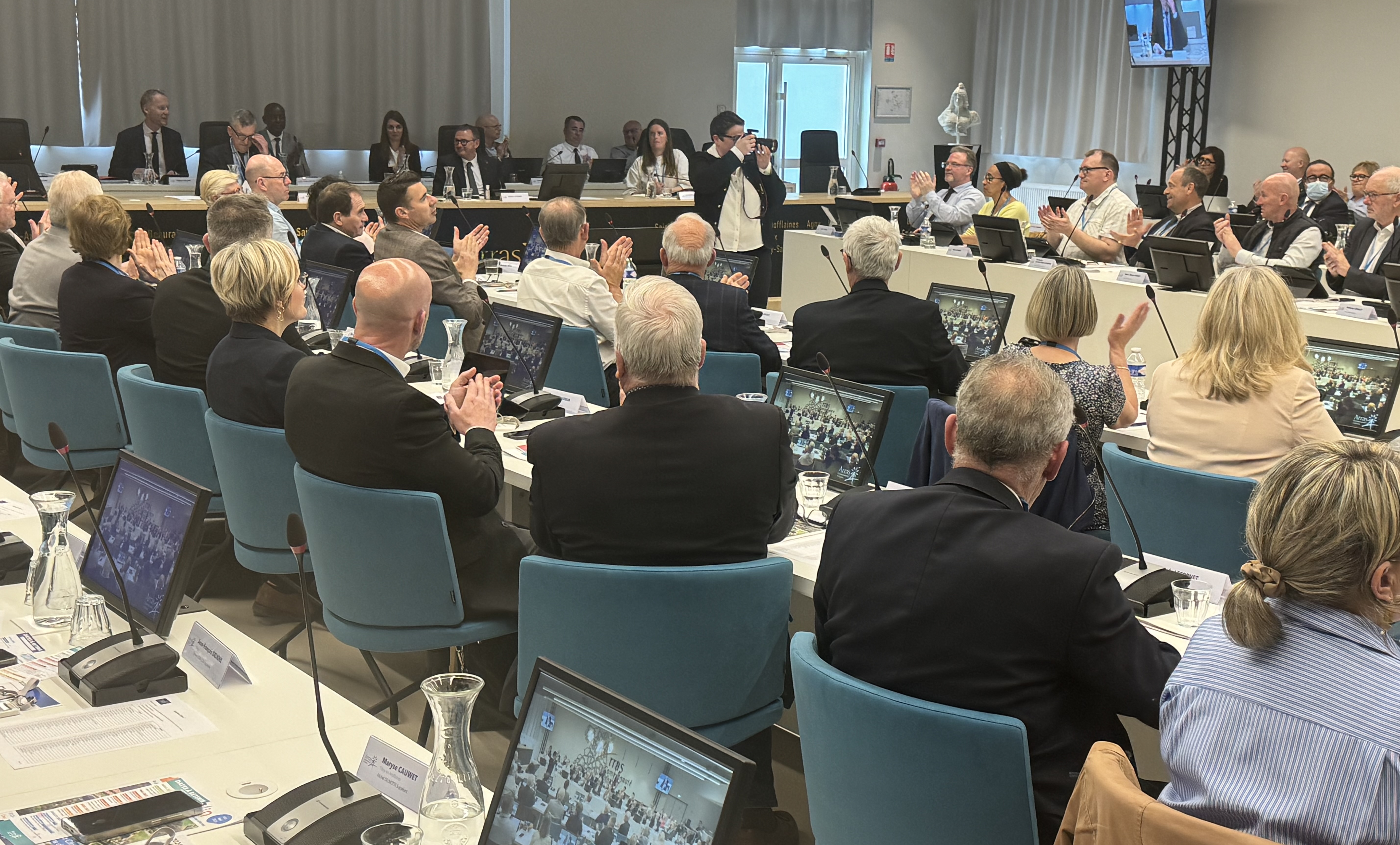 Frédéric Leturque, maire d’Arras, réélu président à la CUA