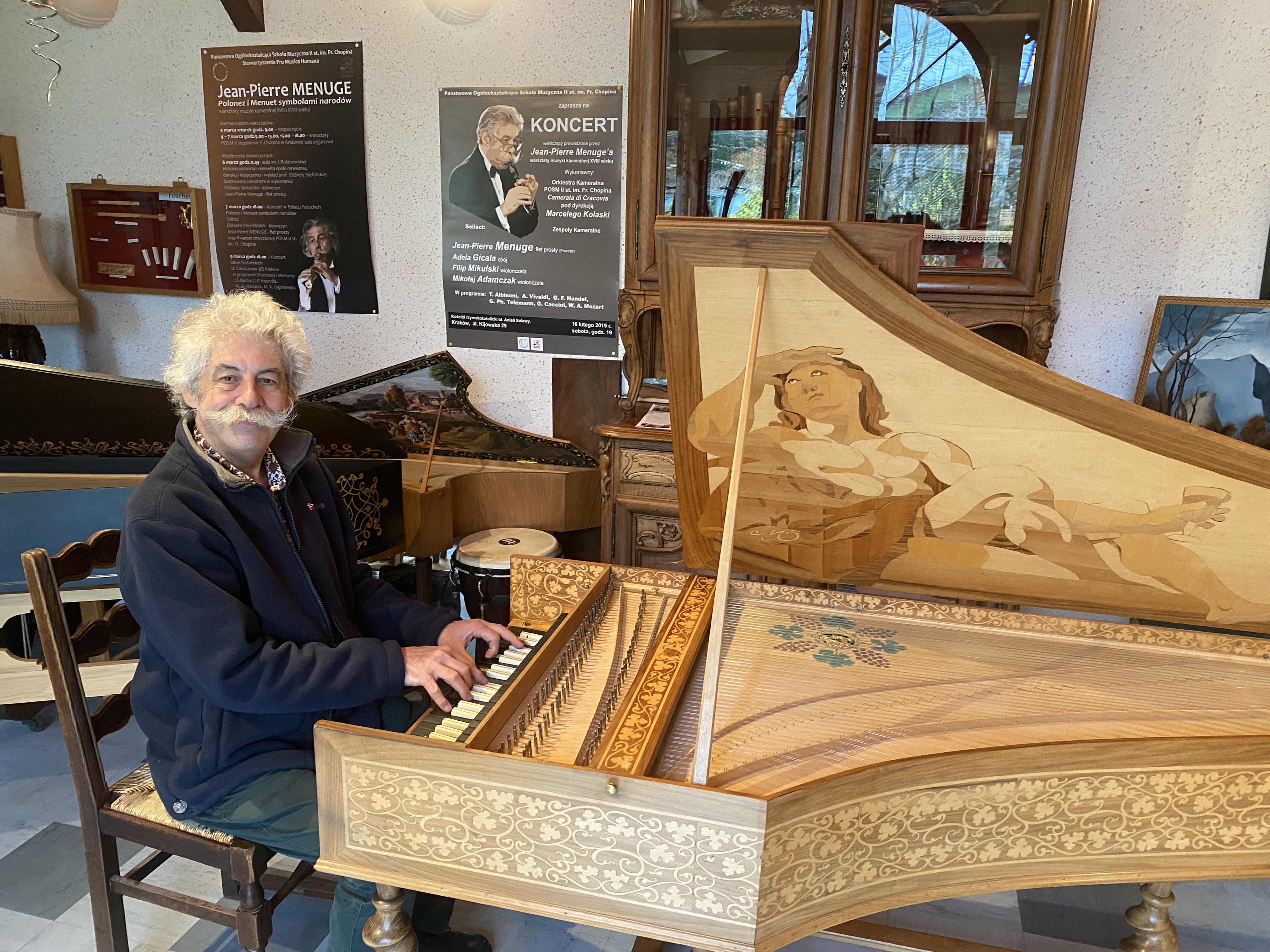 Eu : Jean-Pierre Menuge ou la passion du clavecin