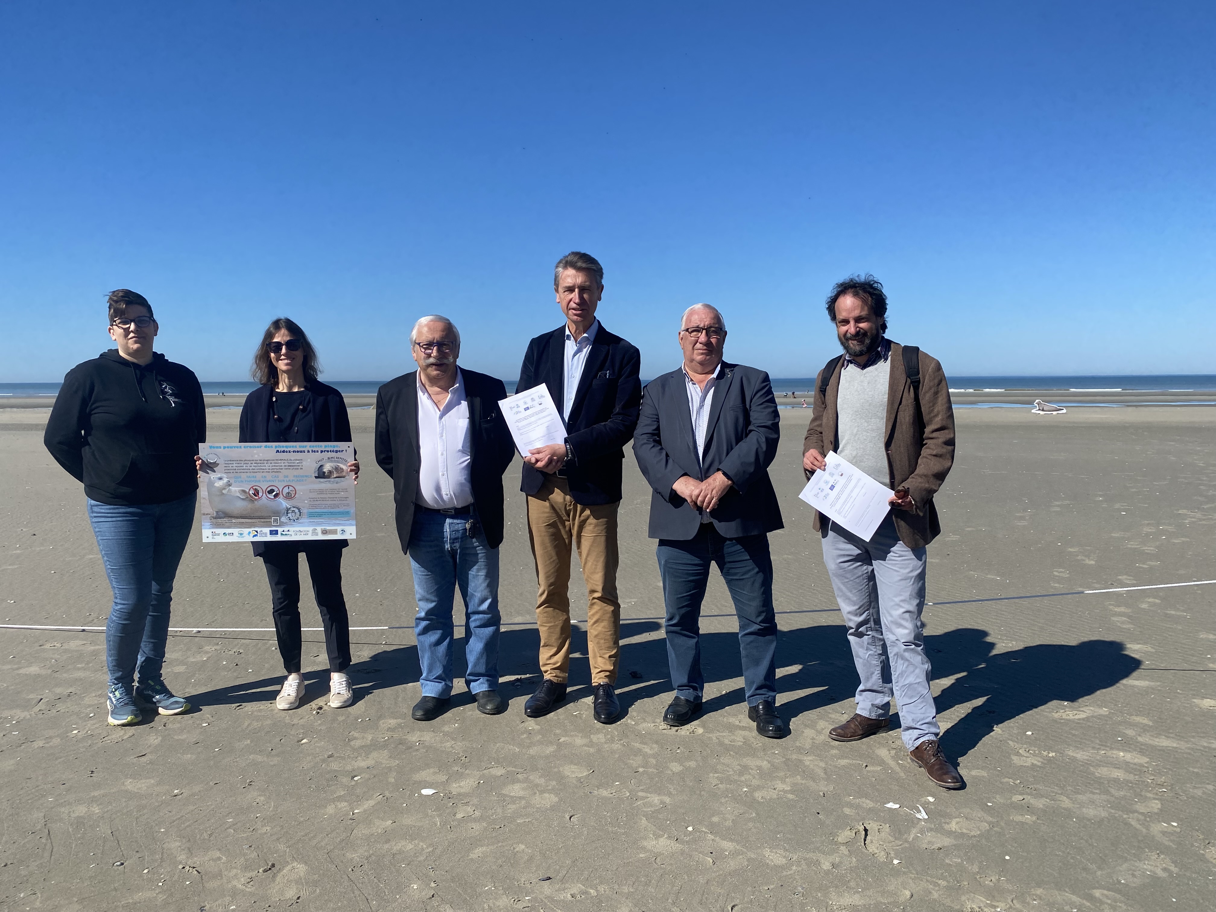 Fort-Mahon-Plage s’engage pour la tranquillité des phoques