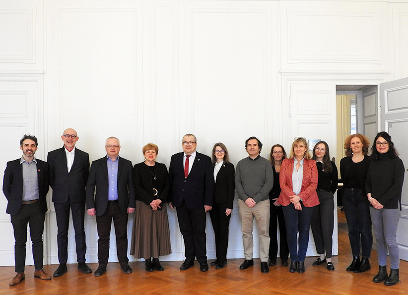 Coopération universitaire : une délégation ukrainienne accueillie à l’UBE