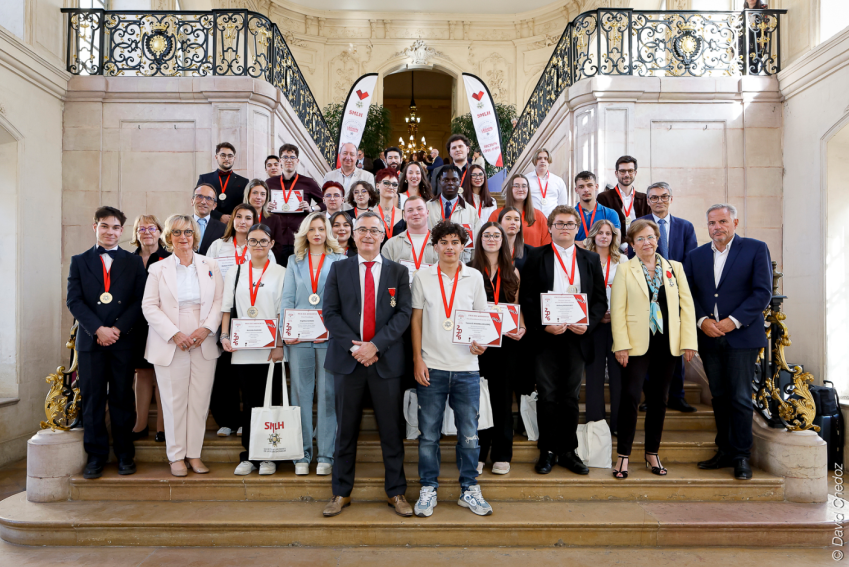 Les lauréats de la 4e édition du Prix des Apprentis de la Côte-d’Or distingués à Dijon