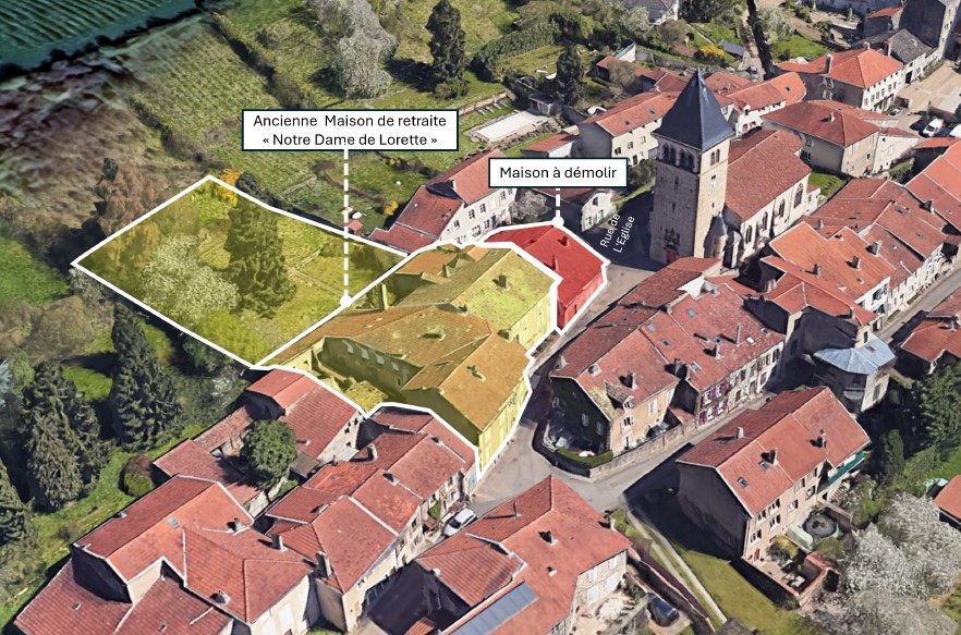 Un appel à manifestation d’intérêt pour réhabiliter l’ancienne maison de retraite de Vaux