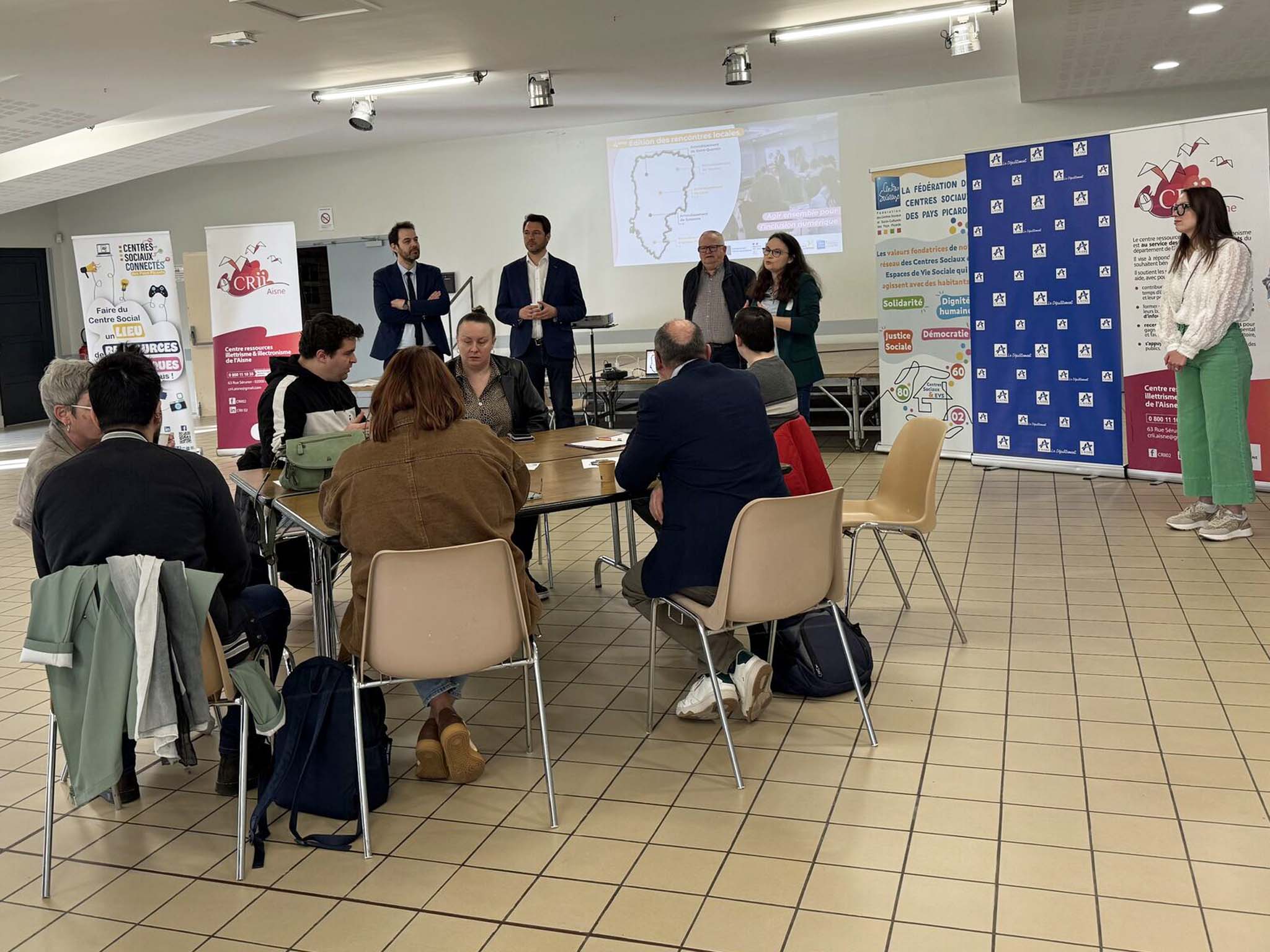 Des rencontres locales pour renforcer l’inclusion numérique dans l’Aisne