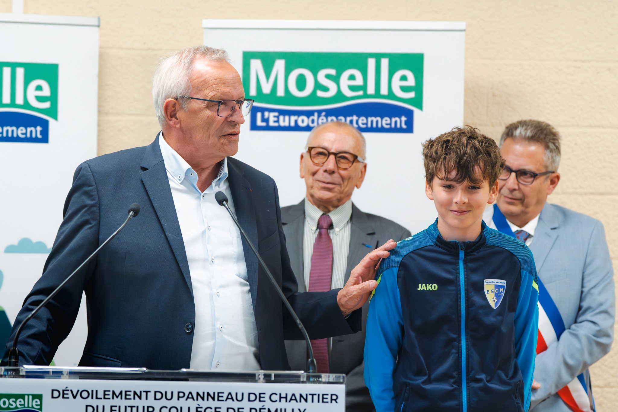 Le Département de la Moselle lance le chantier du collège Lucien Pougué