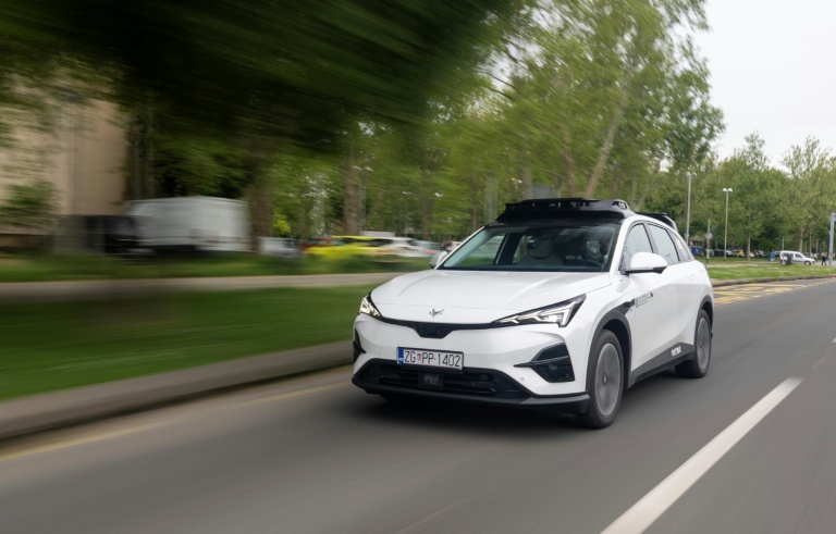 A Zagreb, une dizaine de taxis autonomes pour une première en Europe