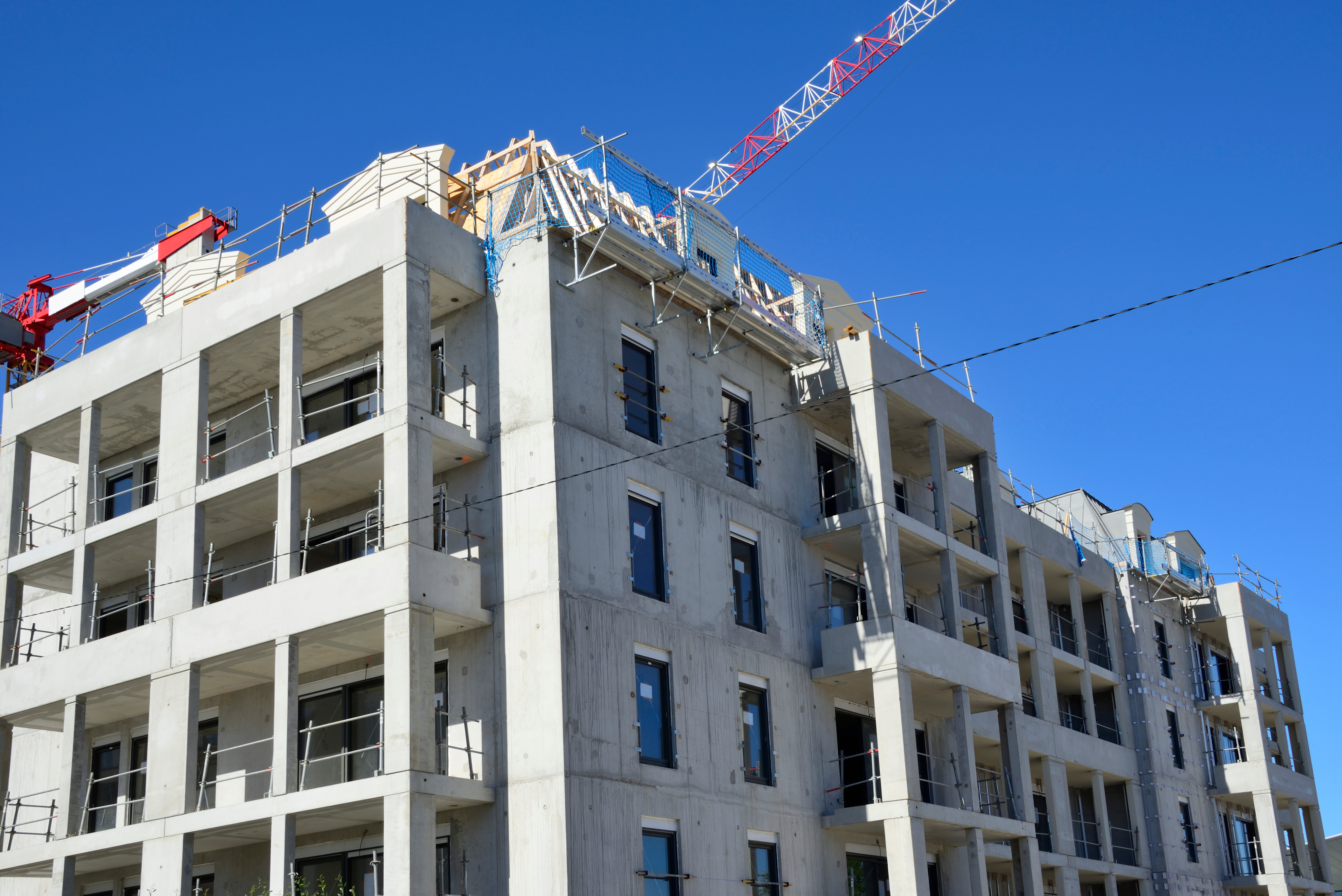 Le marché de l'immobilier neuf décroche brutalement