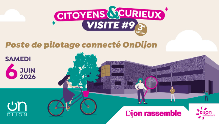 Dijon : le poste de pilotage connecté ON Dijon ouvert au public le 6 juin