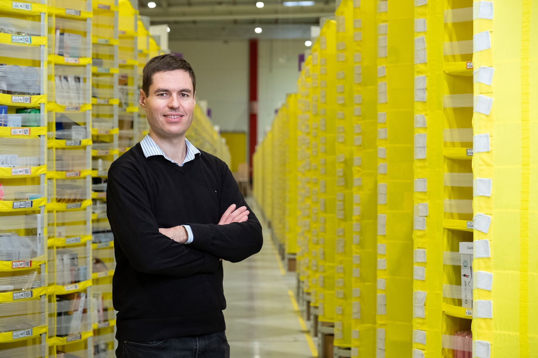 Amazon ouvre son site de Boves au grand public