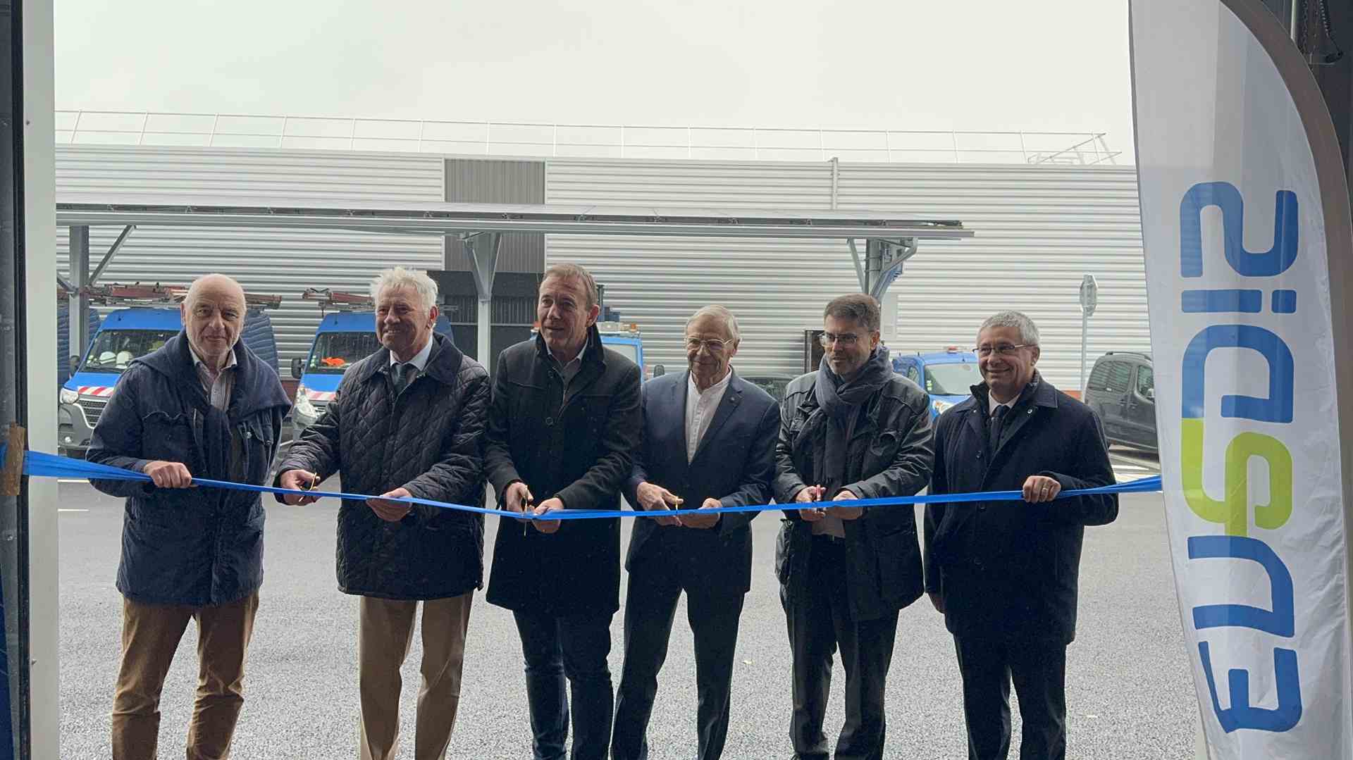 Laon : Enedis inaugure une nouvelle base opérationnelle