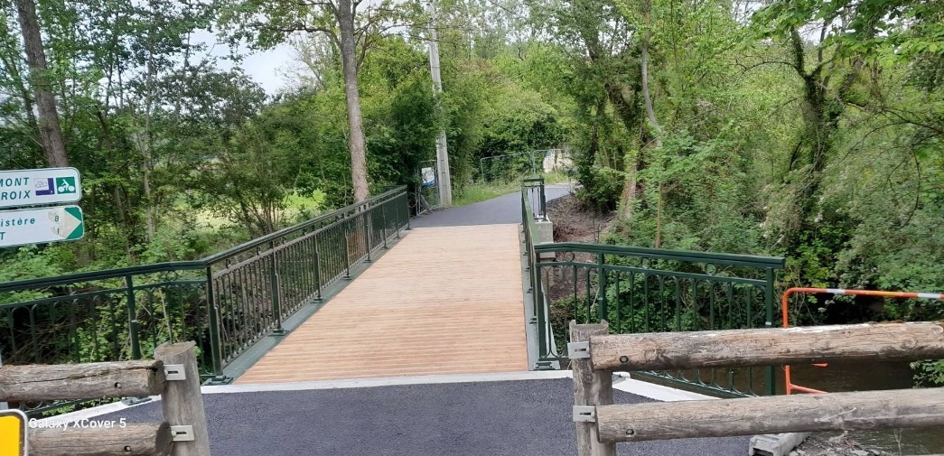 Bohéries-Vadencourt : la passerelle de l’EuroVélo 3 de nouveau accessible