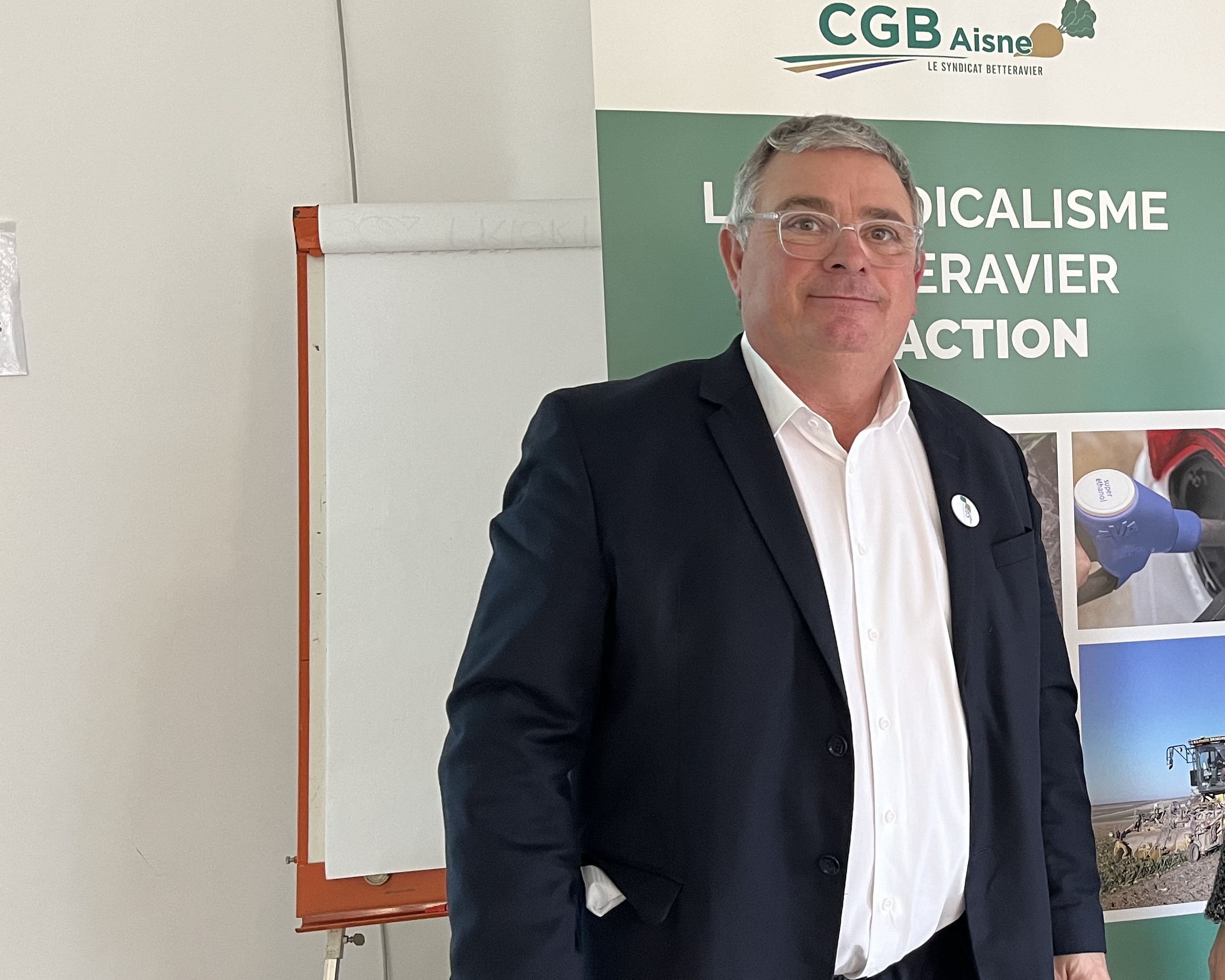 Aisne : Guillaume Gandon élu à la tête des betteraviers européens