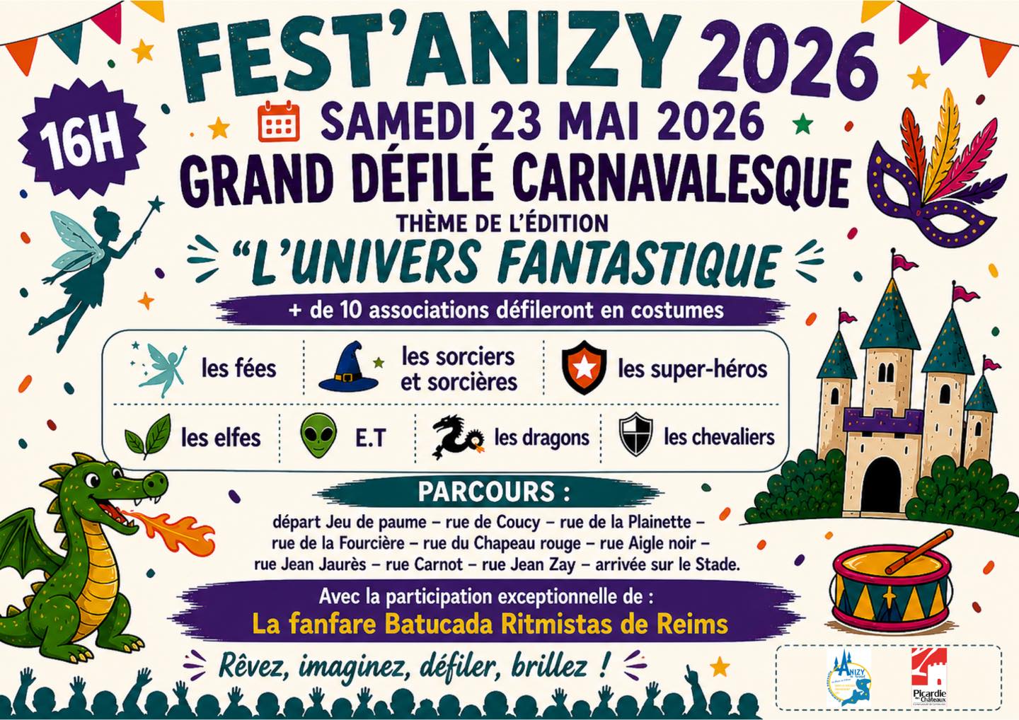 Anizy-le-Grand : un défilé festif au cœur des dynamiques culturelles locales