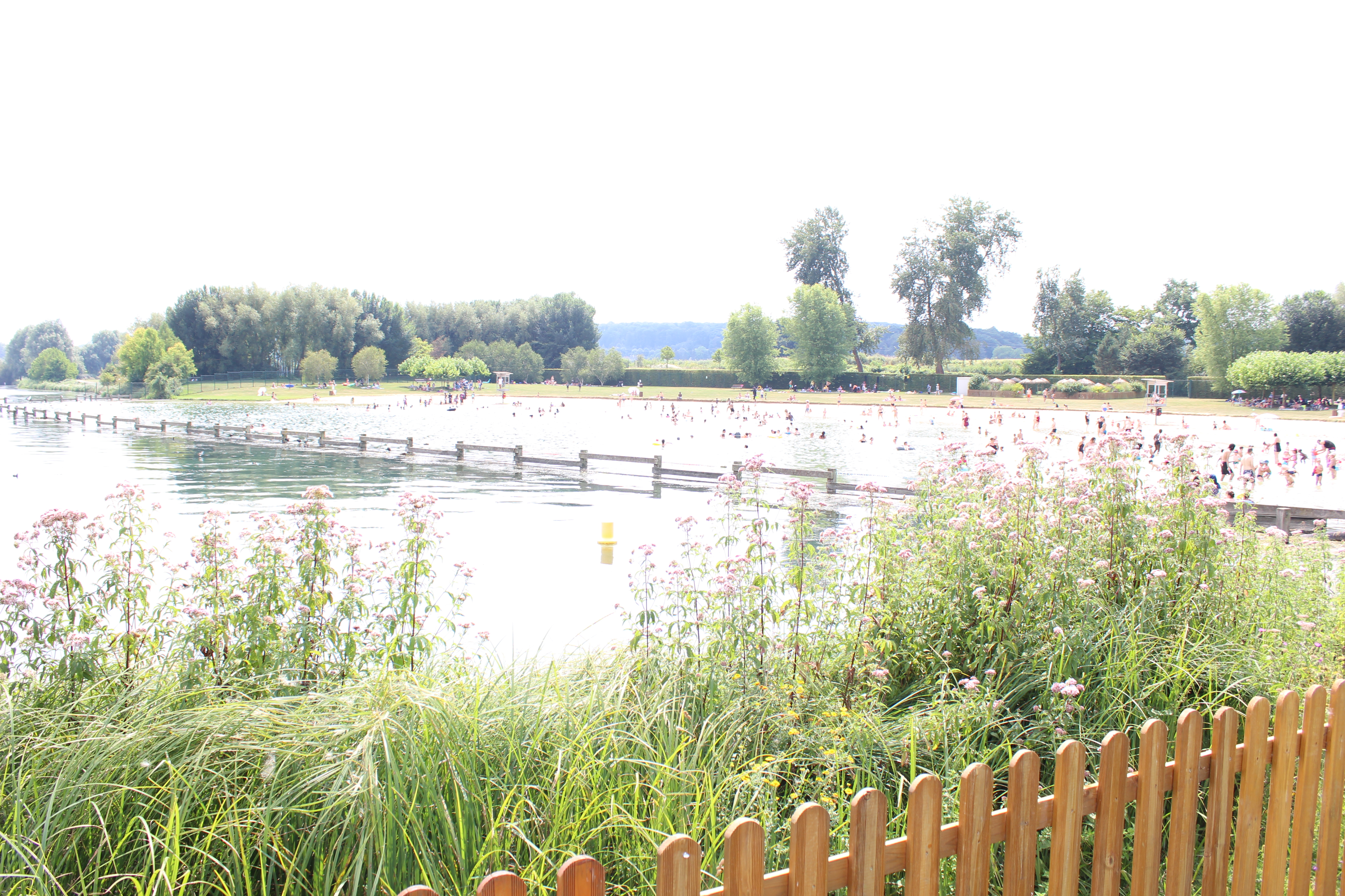 Beauvais :  la baignade du Plan d'eau du Canada labellisé Pavillon Bleu
