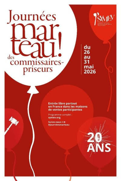 Journées Marteau 2026 : une vente mobilière en direct à l’Hôtel des ventes Sadde-Dijon