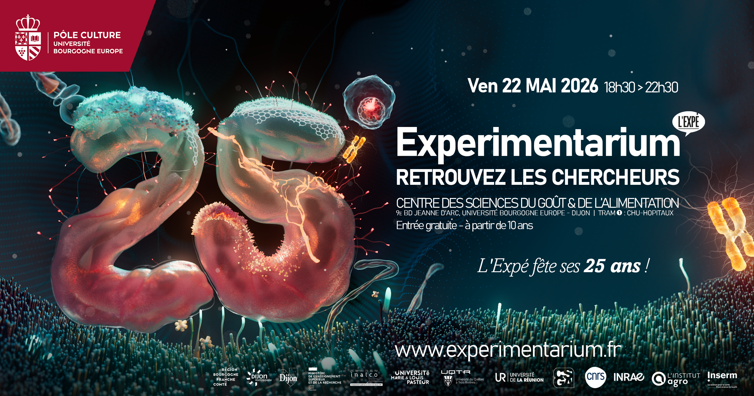 Experimentarium : 25 ans de médiation scientifique célébrés à Dijon
