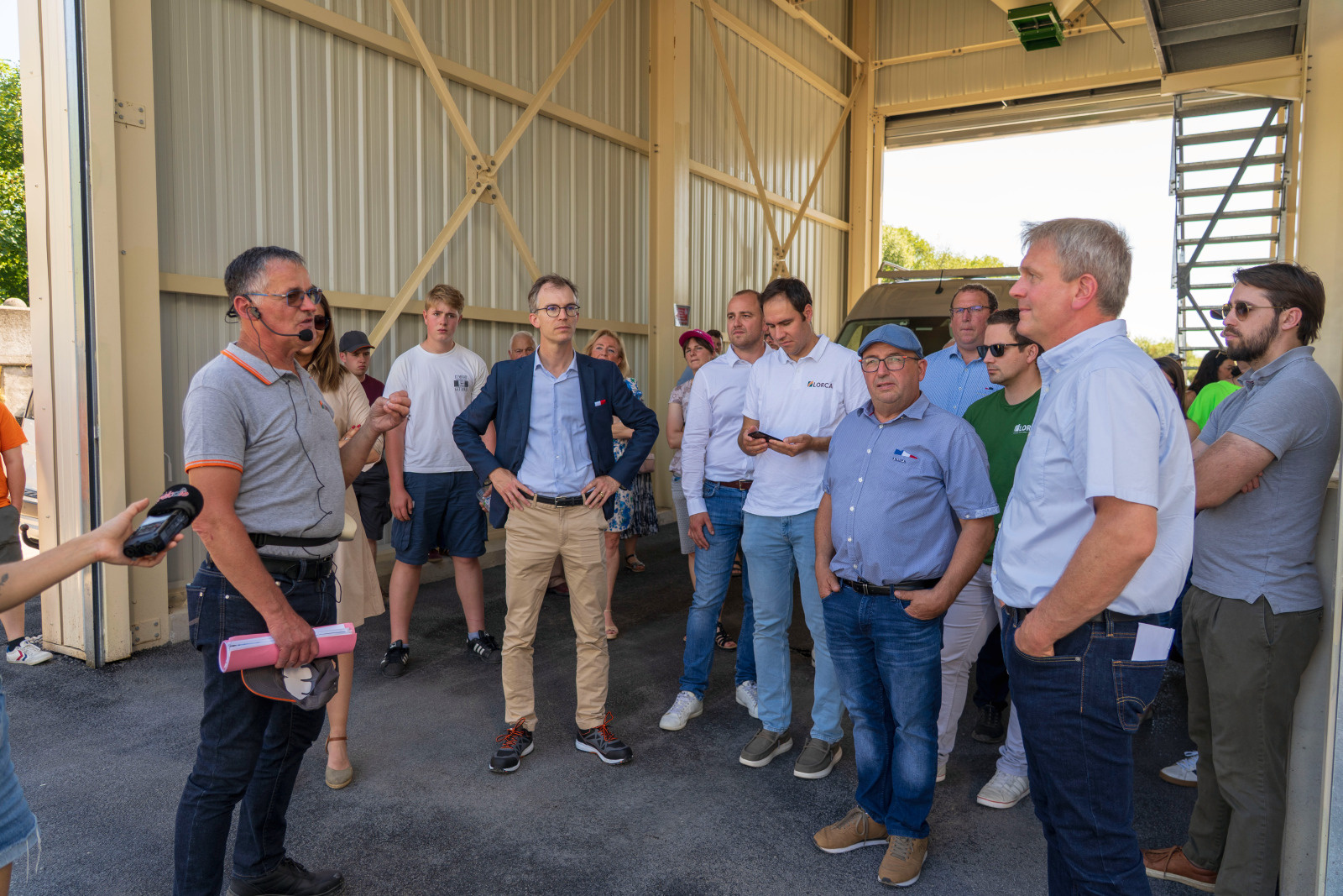 LORCA inaugure un nouveau silo à Volmunster