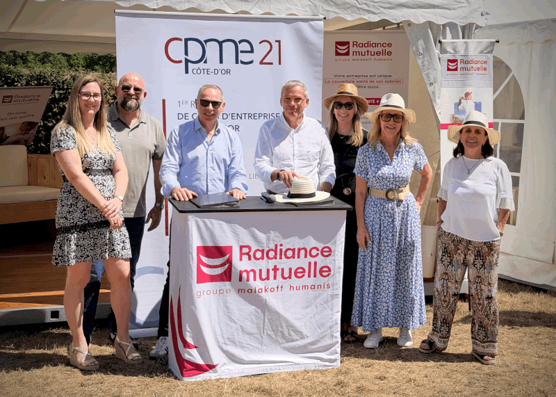La CPME Côte-d'Or renouvelle son partenariat avec Radiance Mutuelle