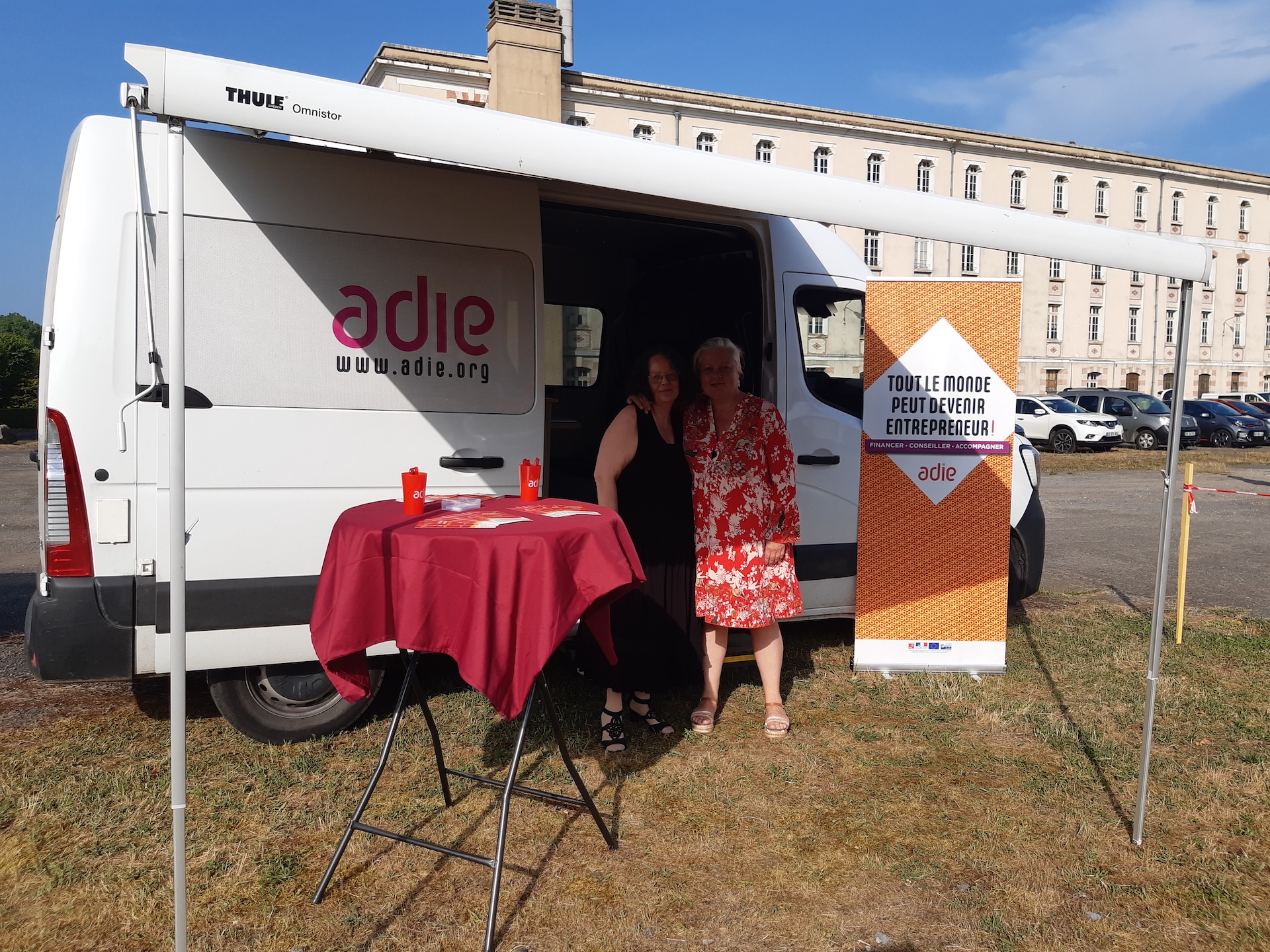 L'agence mobile de l'Adie sillonne la Thiérache