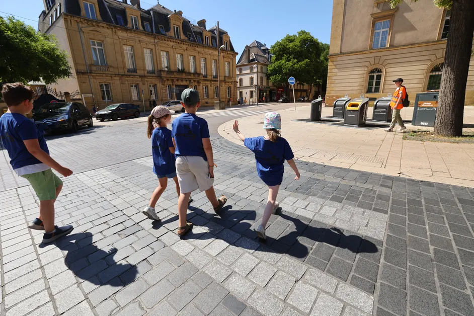 Plus de 700 élèves participent à la 20e édition du Challenge piétons à Metz