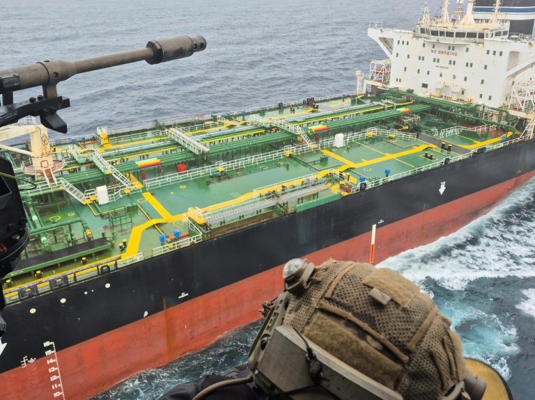 Le pétrolier arraisonné par la France est arrivé en baie de Douarnenez