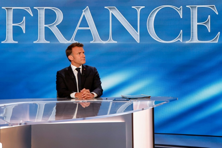 Emmanuel Macron, invité du journal de 13H de TF1 lundi en marge du G7