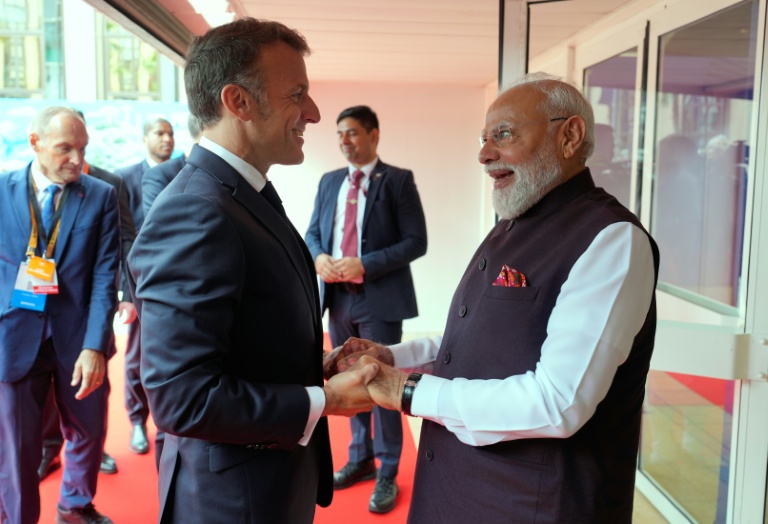 G7: Macron arrivé à Evian, affrontements à la manifestation des anti