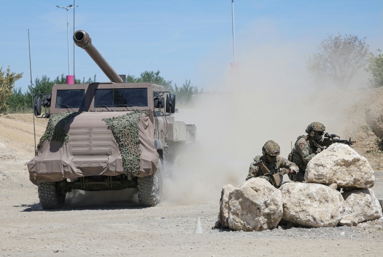 Défense: à Eurosatory, l'Europe se met en posture de guerre