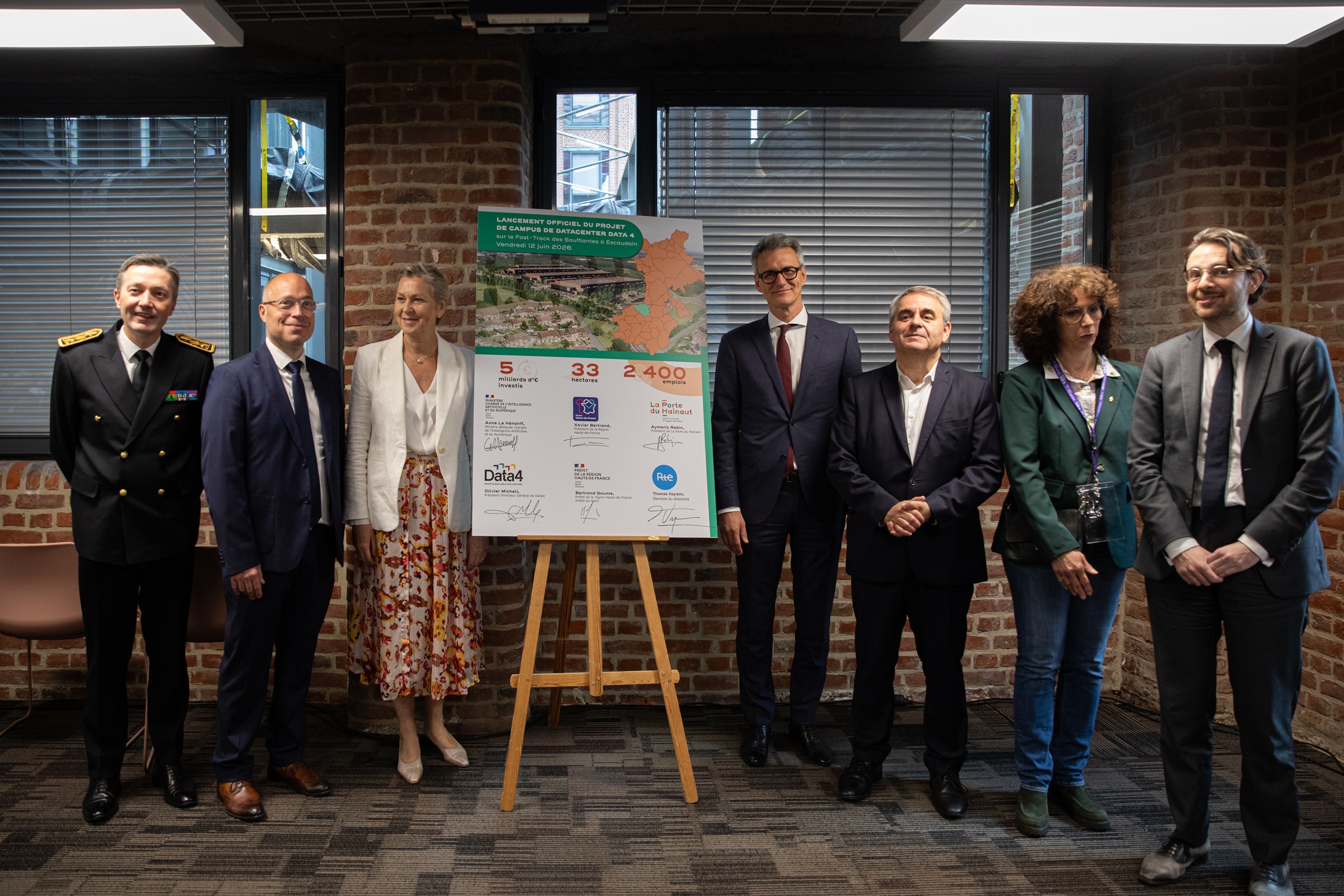 Escaudain : un campus de datacenters officialisé pour 5 milliards d'euros