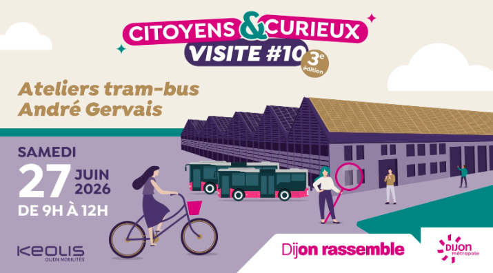 Dijon : le centre de maintenance DiviaMobilités ouvre ses portes aux habitants