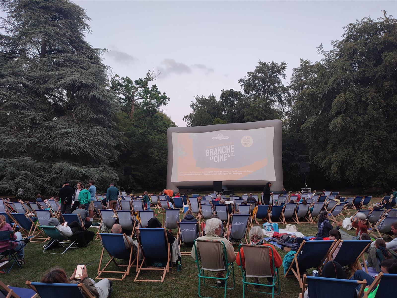 Branche & Ciné 2026 : Une expérience de cinéma plein air à Compiègne et Pierrefonds