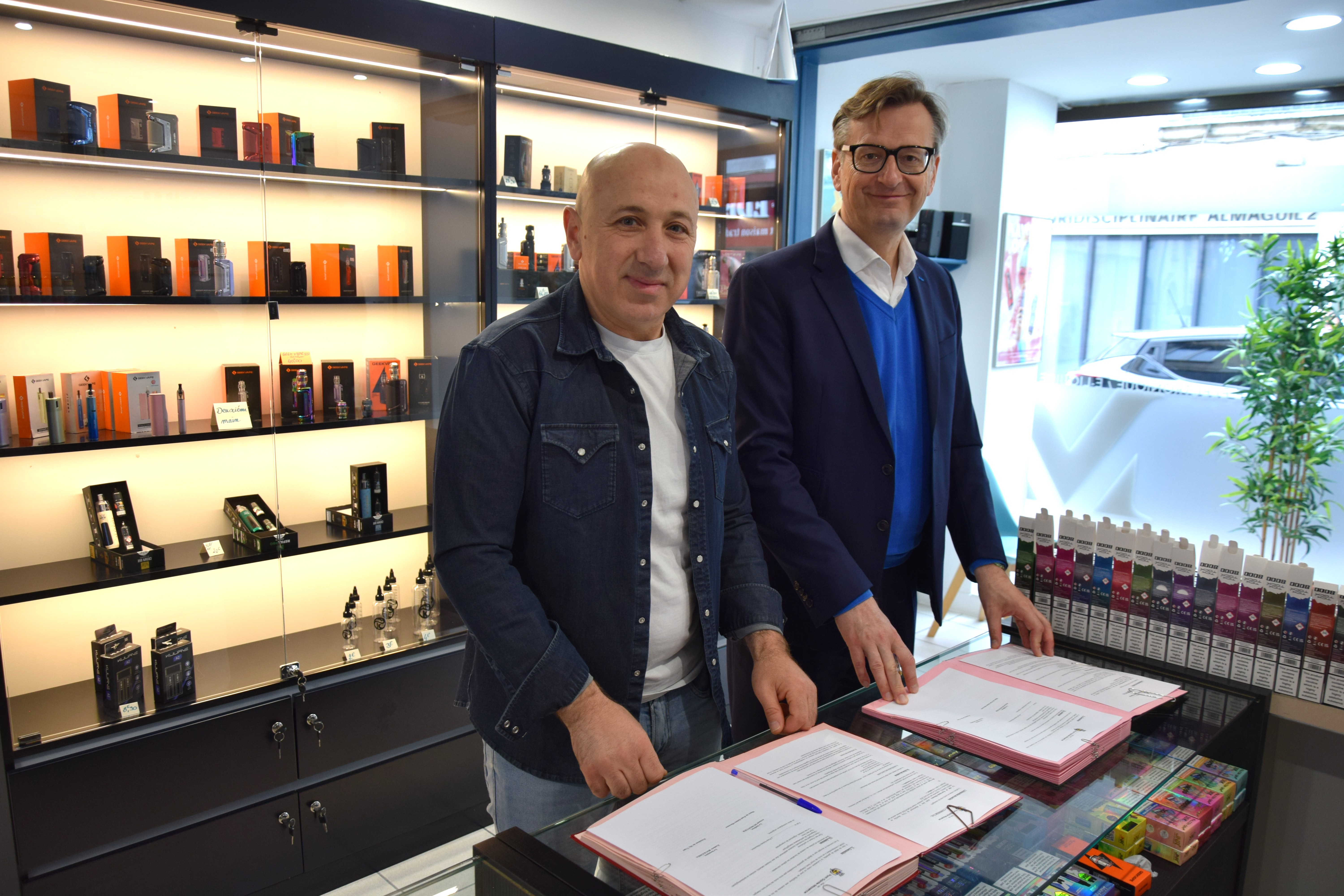 À Pont-Sainte-Maxence, la ville a retenu My Vape pour la location d'un de ses locaux