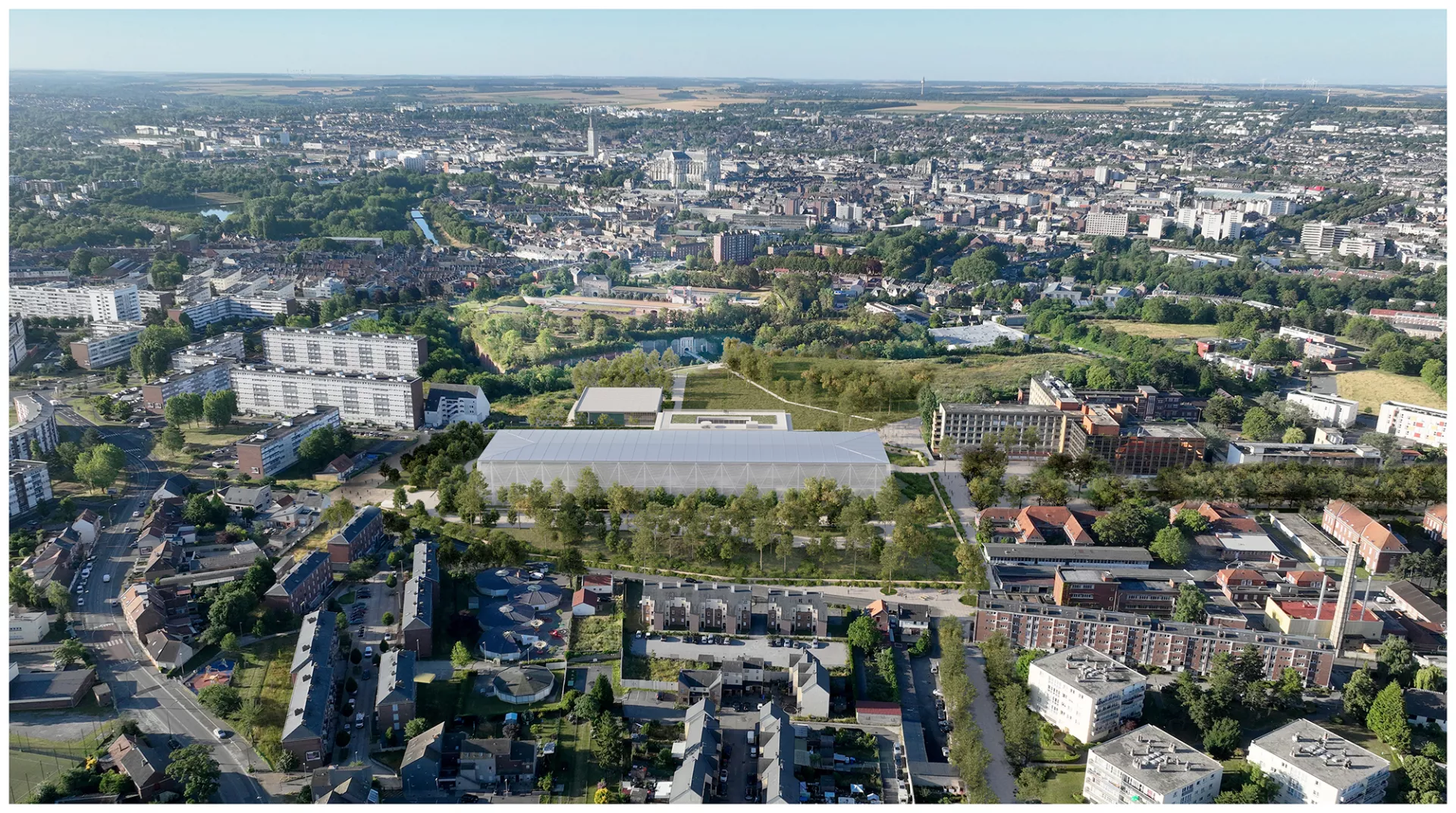 Une nouvelle étape dans la construction de la Bibliothèque nationale de France à Amiens
