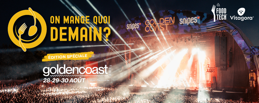 Start-ups food : le concours « On mange quoi demain ? » s'invite au Golden Coast Festival