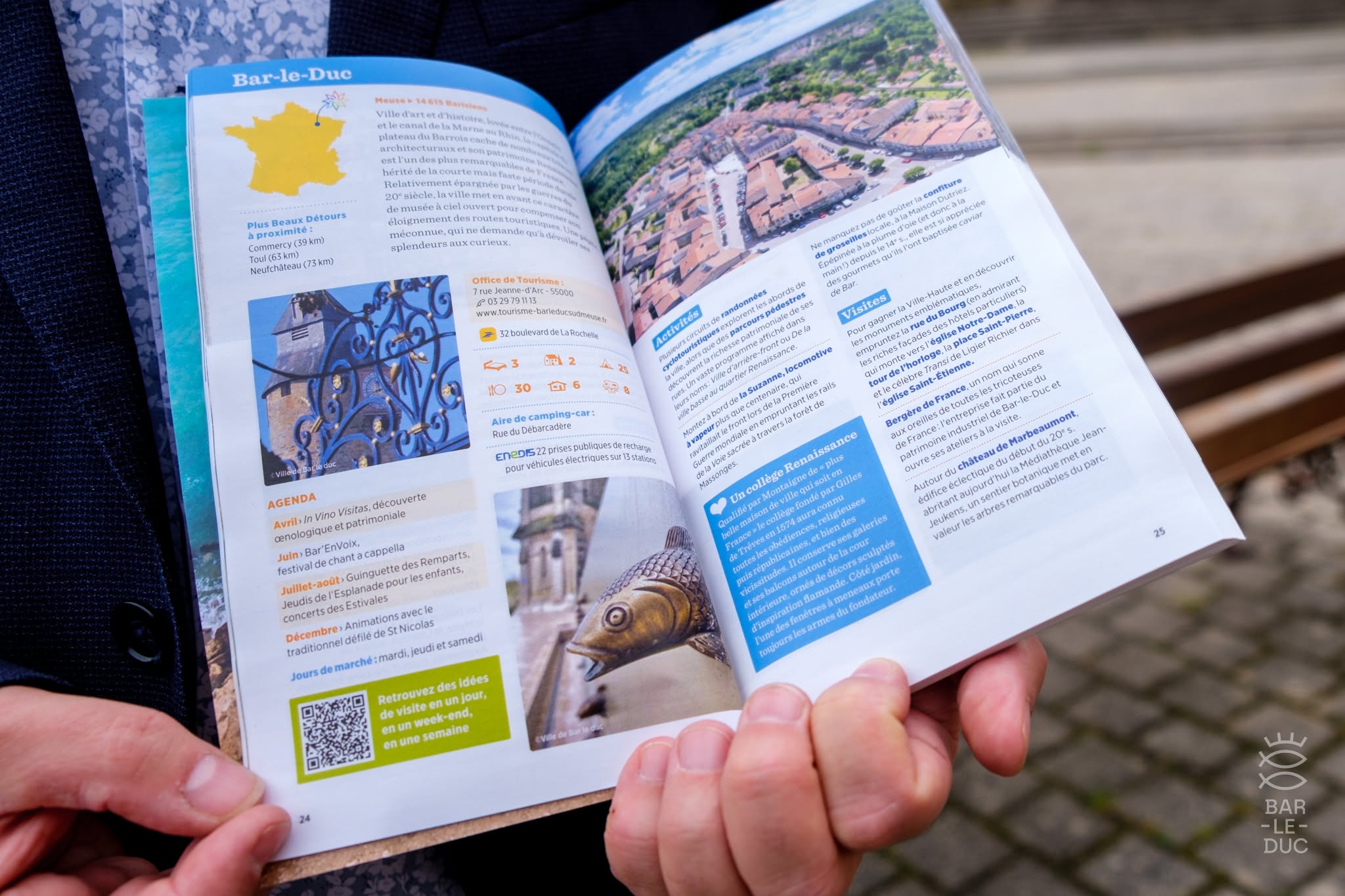 Bar-le-Duc intégrée au guide Michelin 2026 des Plus Beaux Détours