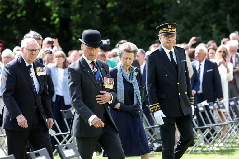 La princesse Anne commémore la bataille de la Somme
