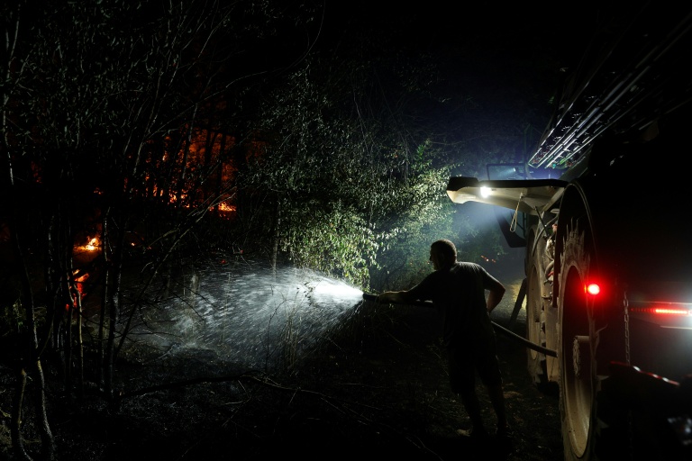 La forêt de Fontainebleau en feu, Nuñez évoque 