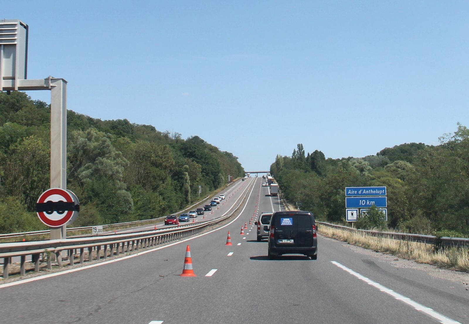 2,45 millions d’euros et deux mois de travaux  sur l’A33 à hauteur de Rosières-aux-Salines