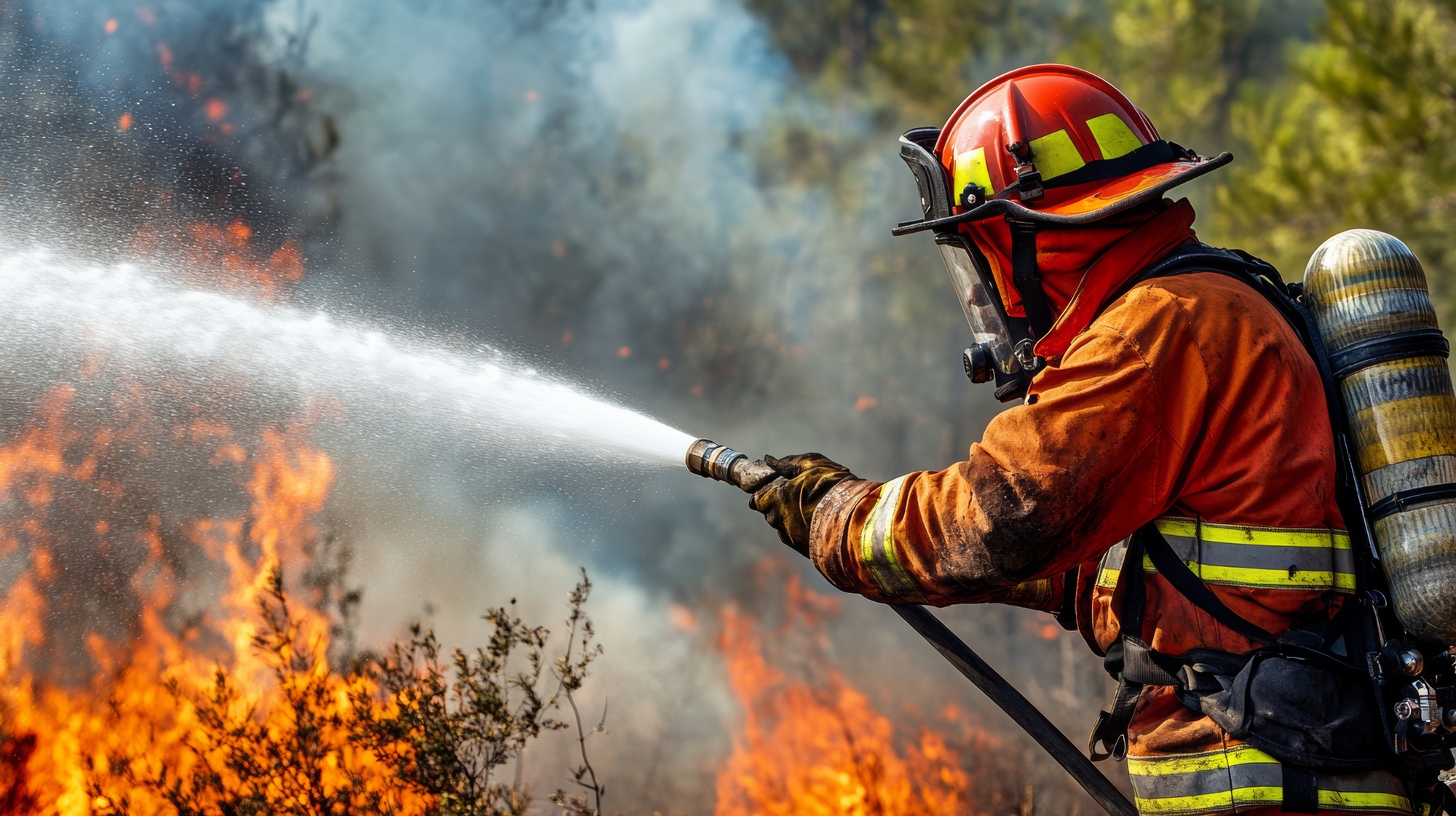 Sapeurs-pompiers : un soutien psychologique gratuit face aux mégafeux