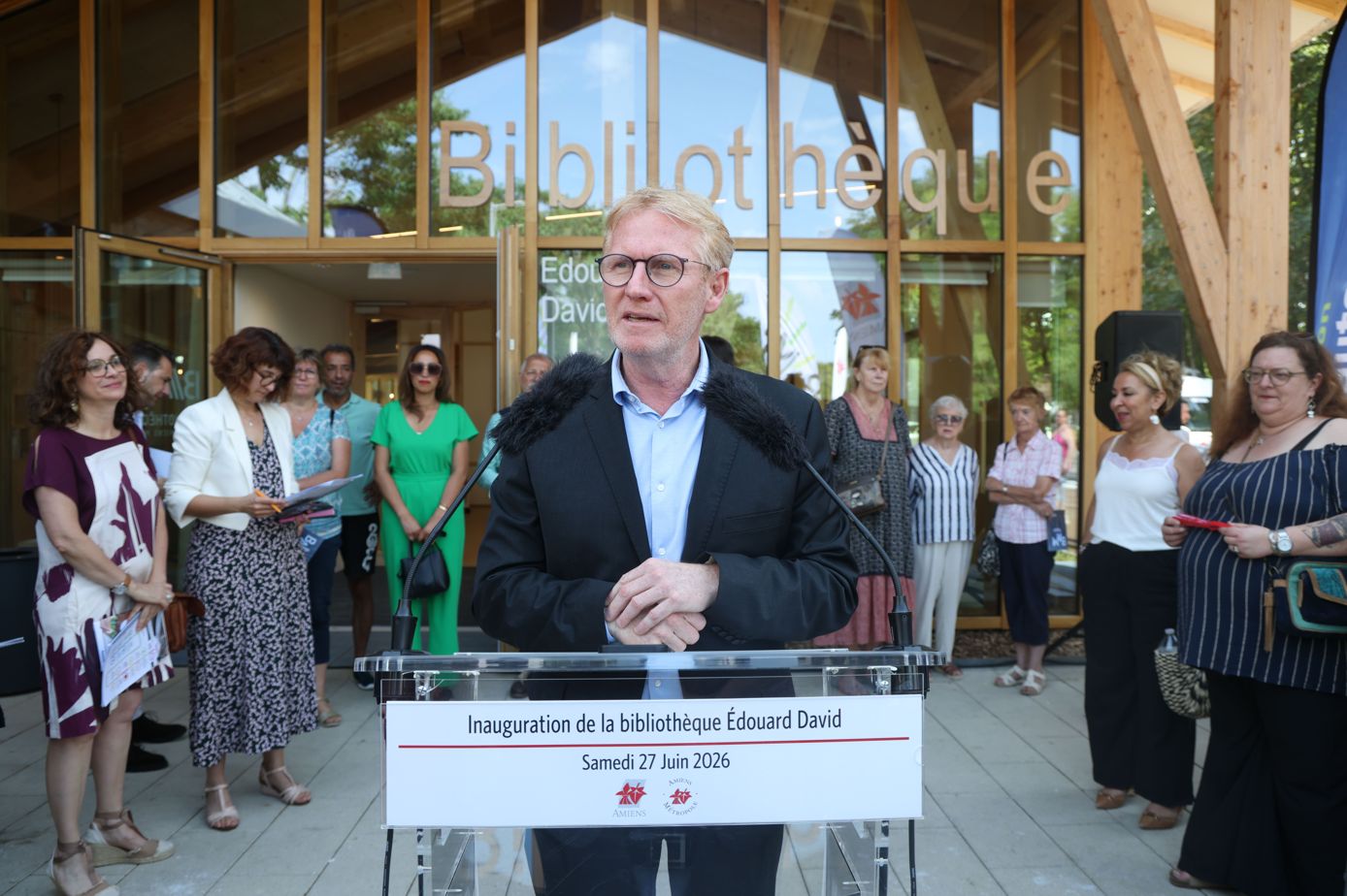Amiens inaugure la bibliothèque d'Étouvie, un équipement culturel de 930 m²